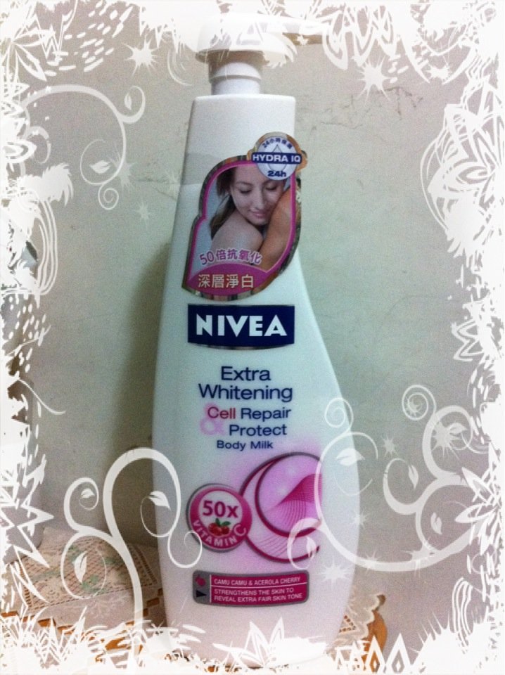 白兩度! 夏日必備美白body lotion – NIVEA 淨白修護乳液!