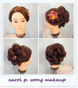 Bridal Hair Styling 1