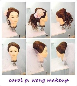 Bridal Hair Styling 3