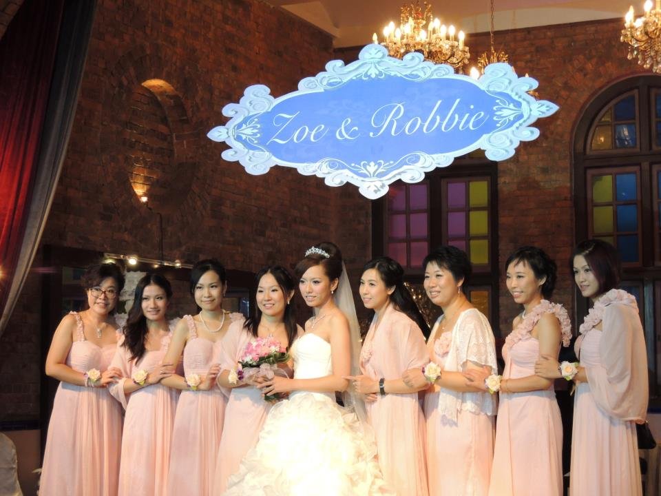 姊妹化妝及髮型 < 大舞臺飯店 2 Oct 2012>