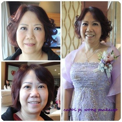 晚宴化妝 – 媽咪化妝 & 姊妹化妝 <Nov 2012>