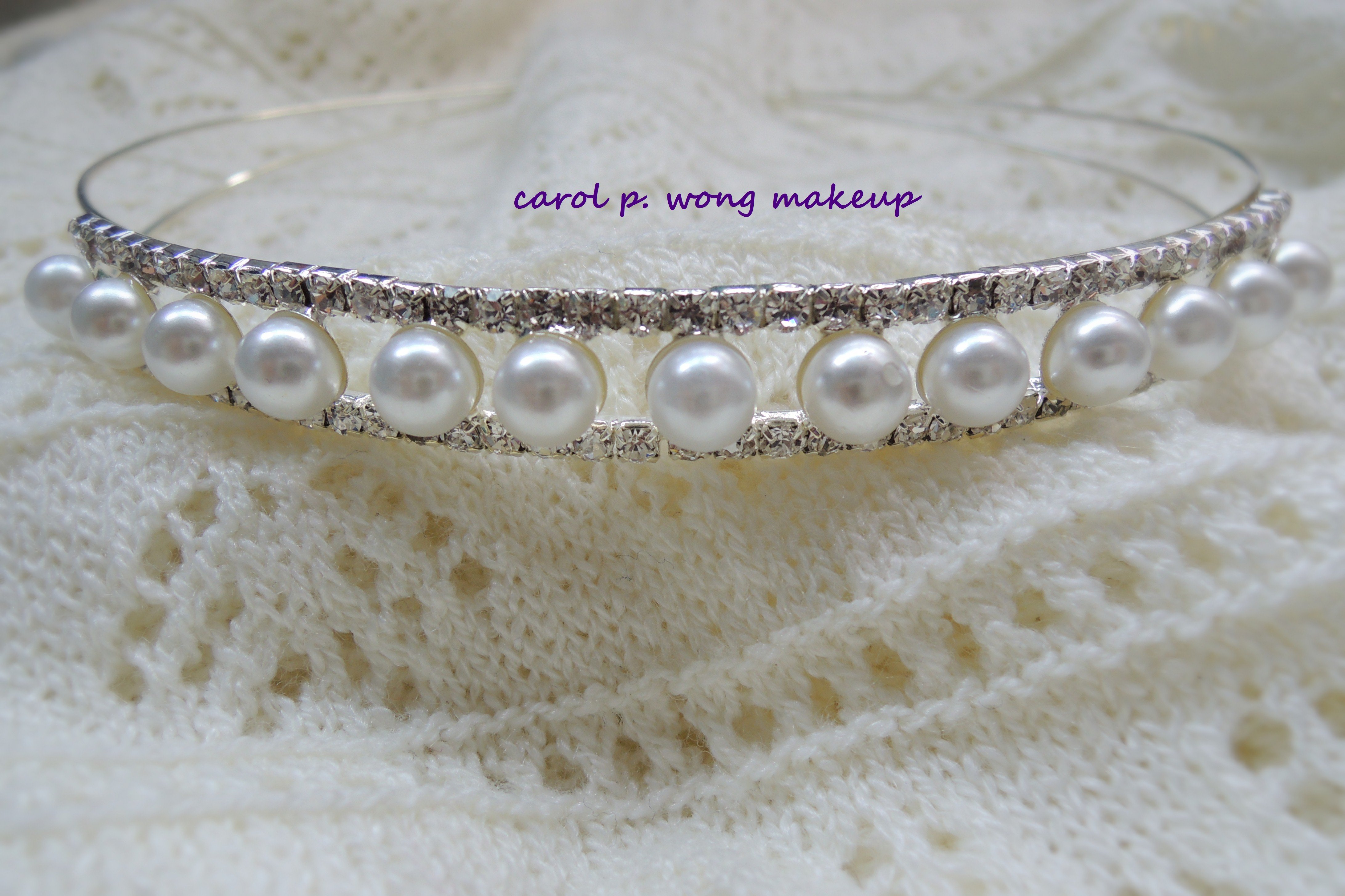 Bridal Hair Accessories – 珍珠閃石新娘頭飾