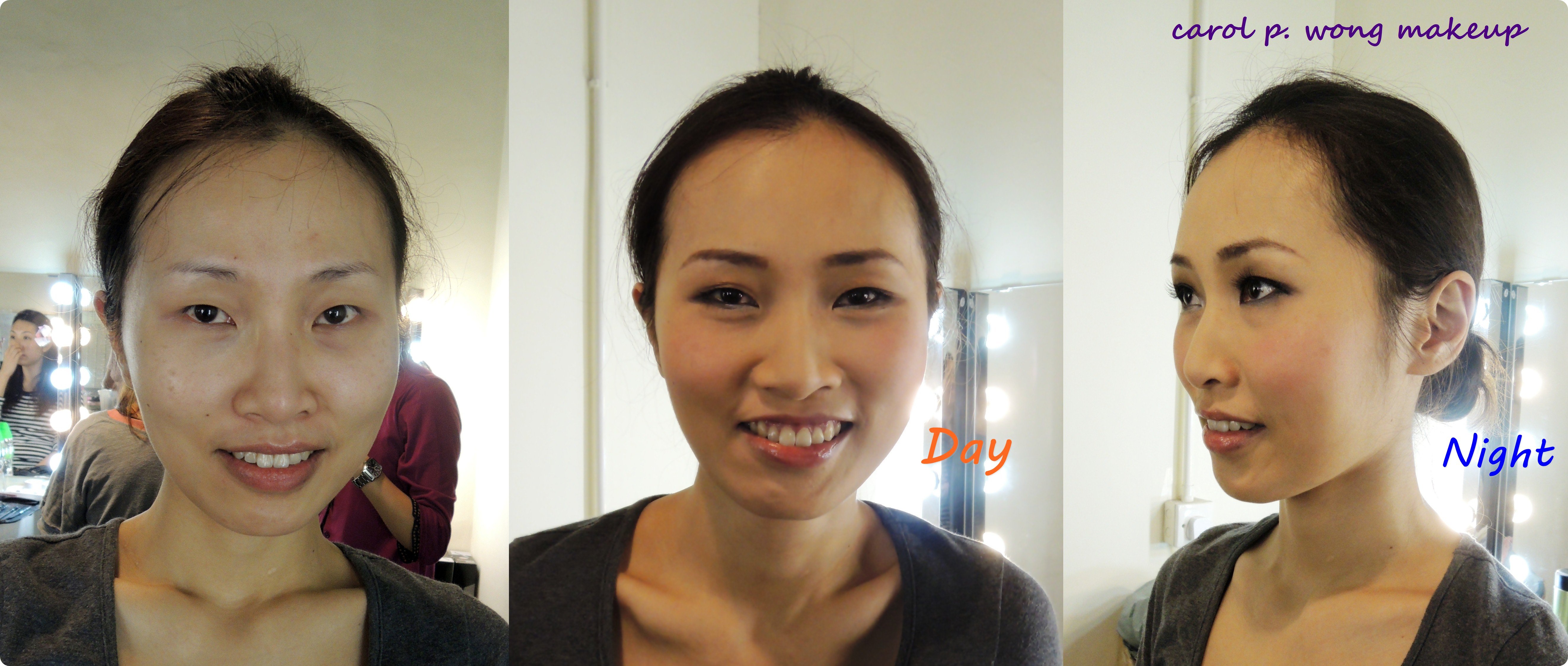 新娘化妝 – 日妝轉晚妝