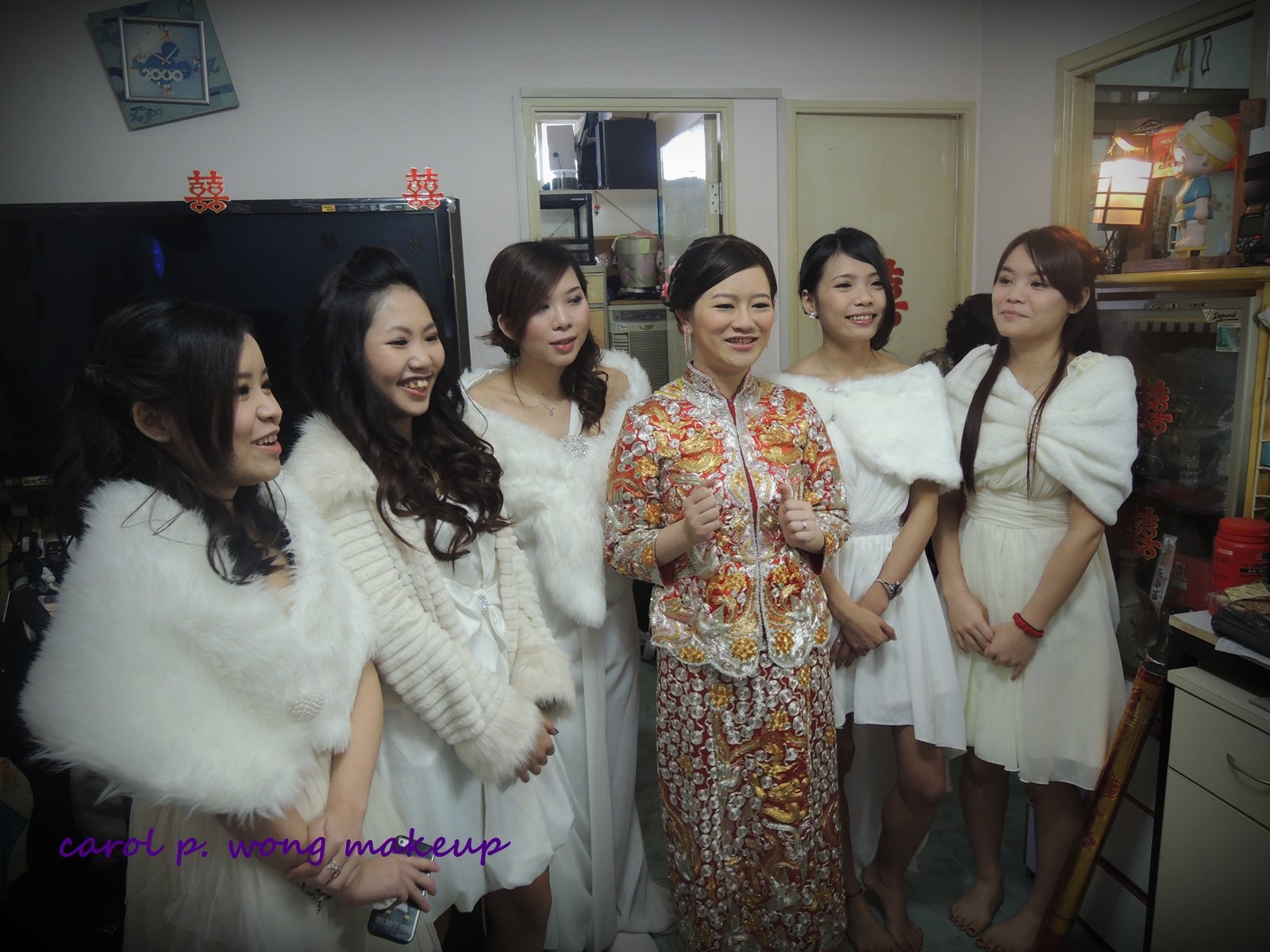 媽咪化妝 & 姊妹化妝 Bridesmaid makeup <Jan 2013>