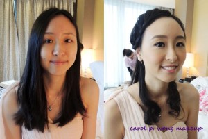 姊妹化妝/宴會化妝 @ 香港銅鑼灣皇冠假日酒店 <April 2013>